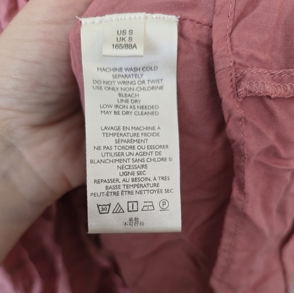 Free People Big Bloom Hailey Mini Dress small Overlay Open Back Scoop Neck Pink - Picture 5 of 6